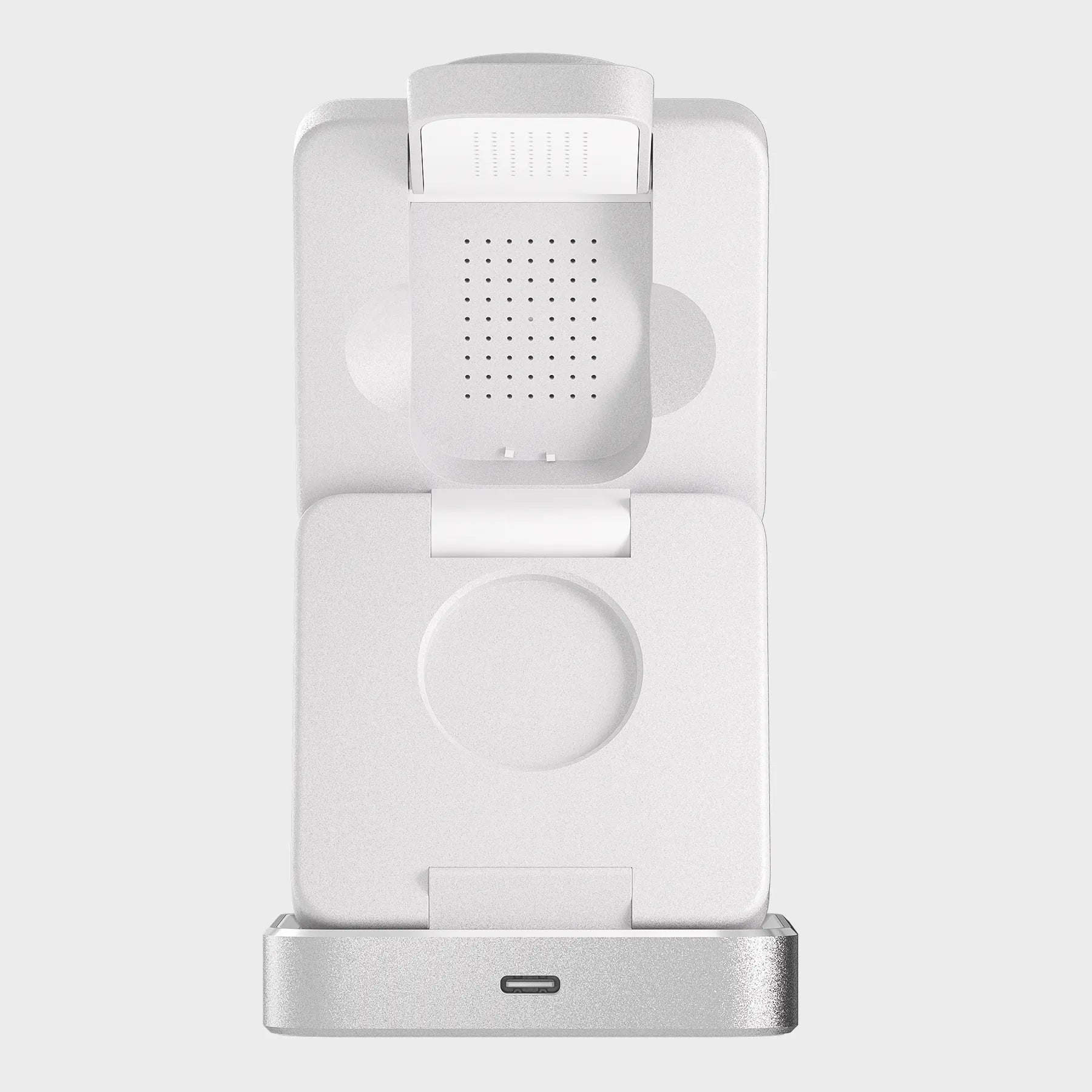 W90 Caricabatteria wireless Magsafe 3 in 1 Apple con Qi da 15W