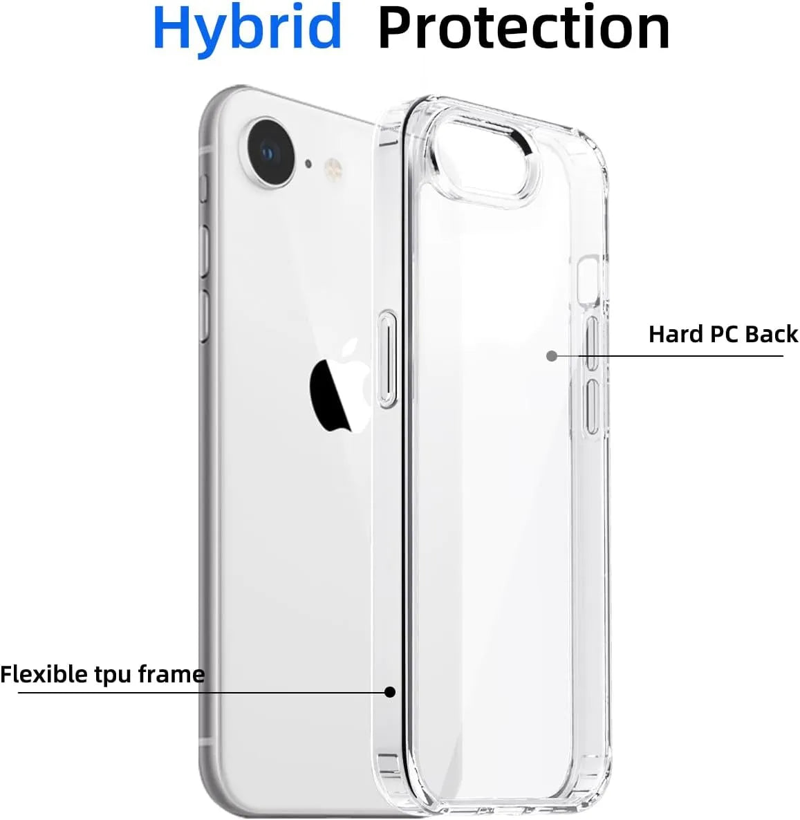 Cover trasparente per iPhone SE