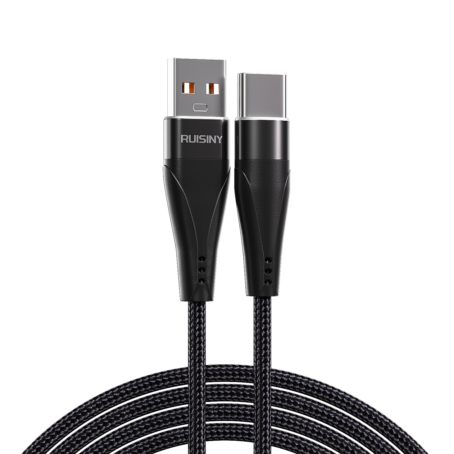 Cavo in nylon USB C, ricarica rapida USB di tipo C.