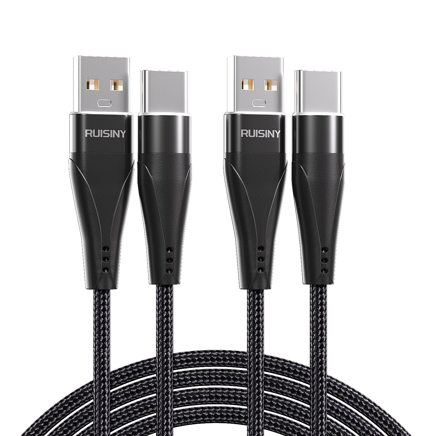 Nylon USB C cable, USB Type-C fast charging.