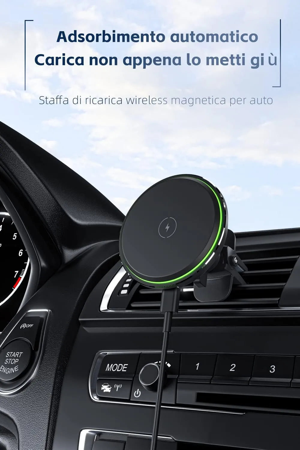 W28 Magnetic Wireless Charger for Magsafe Auto