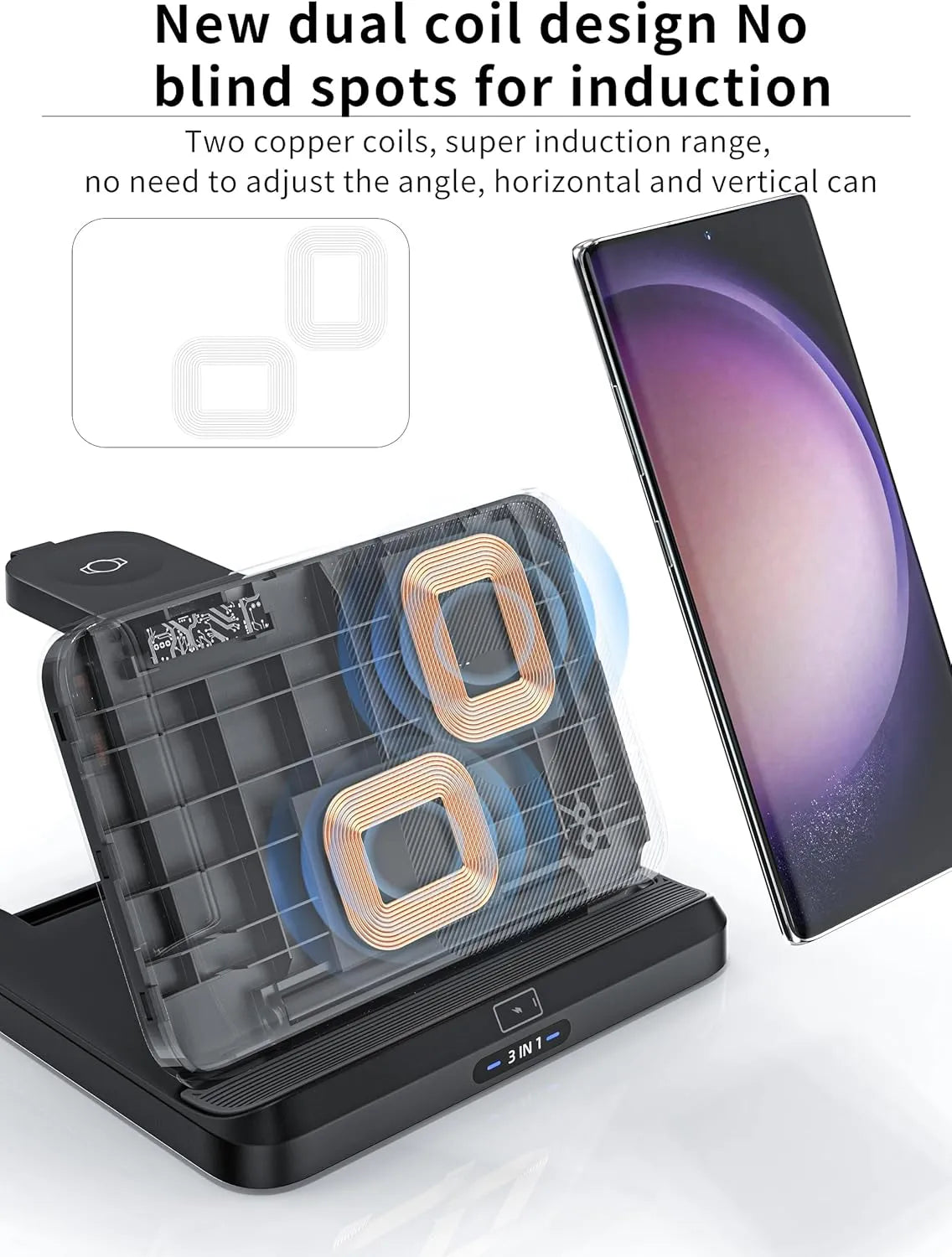 W82 3-in-1 Wireless Charger