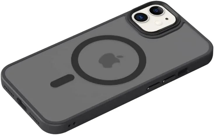 Black iPhone Case Compatible with MagSafe