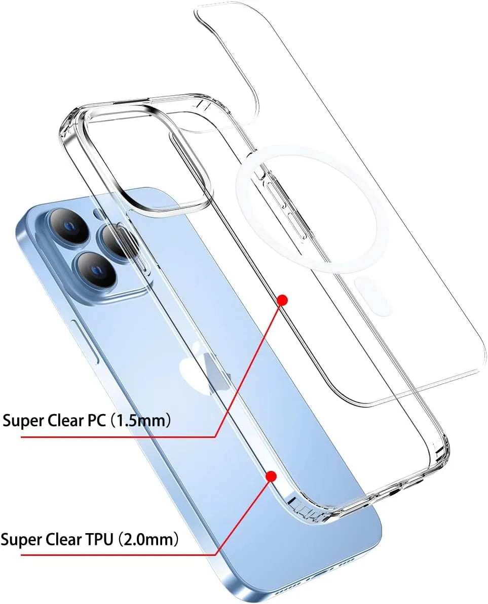 MagSafe Compatible Clear Case for iPhone