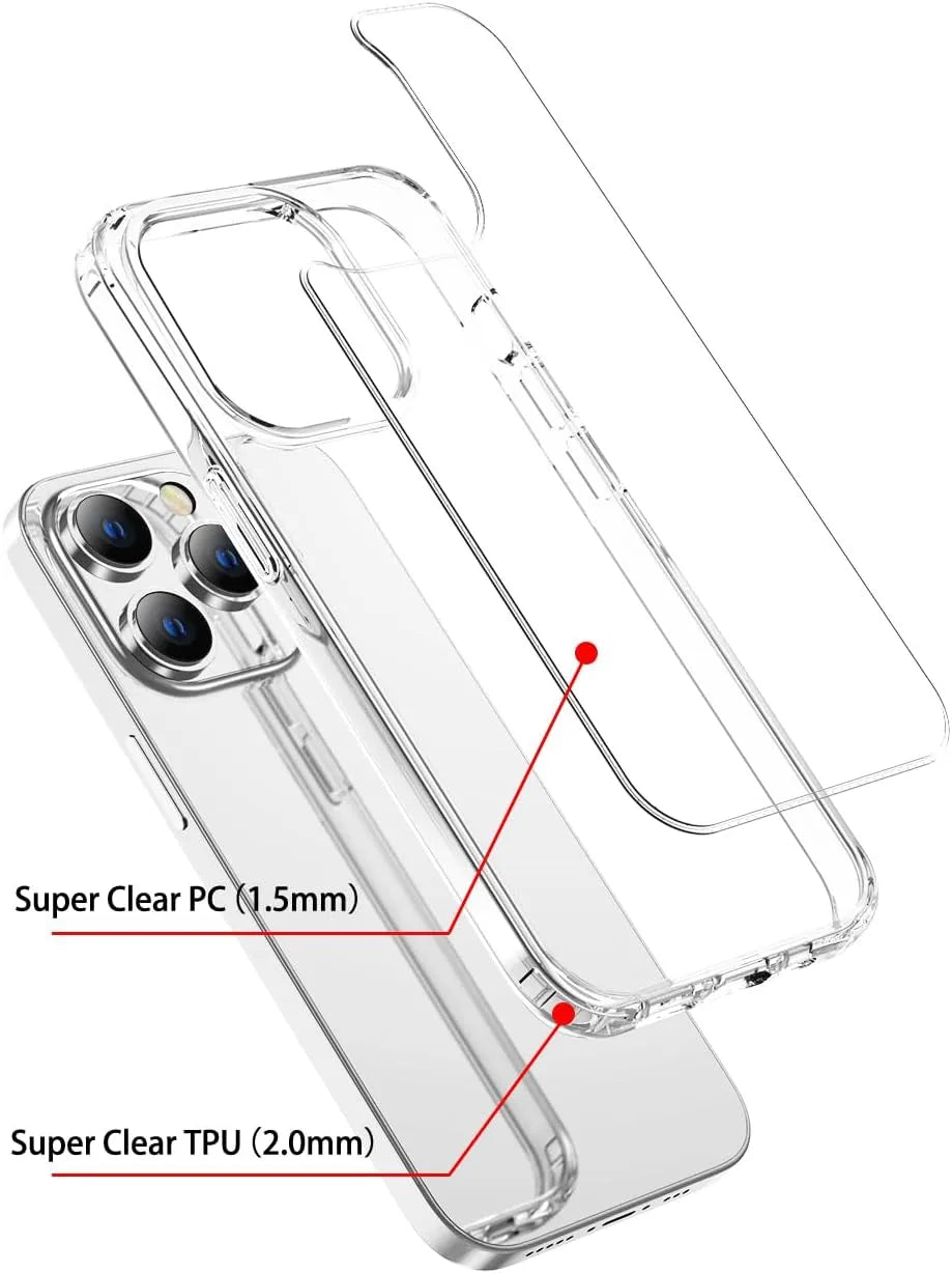 Cover protettiva trasparente per iPhone