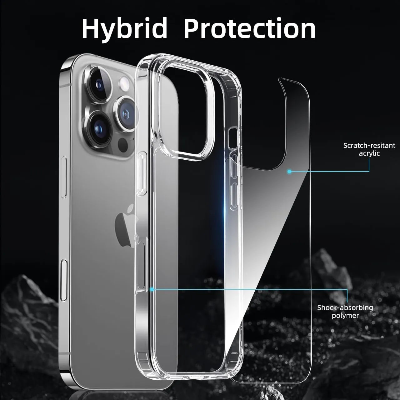 Clear Protective Cover for iPhone