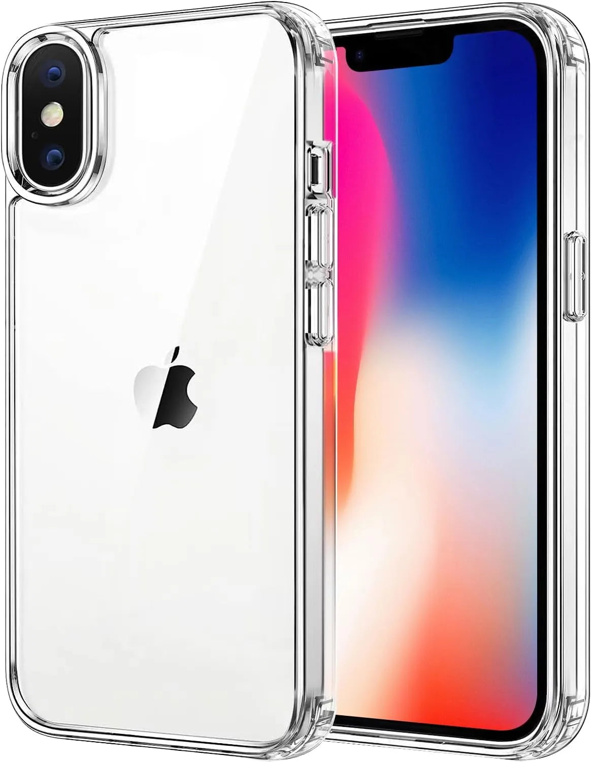 Cover per telefono trasparente per iPhone X/Xs