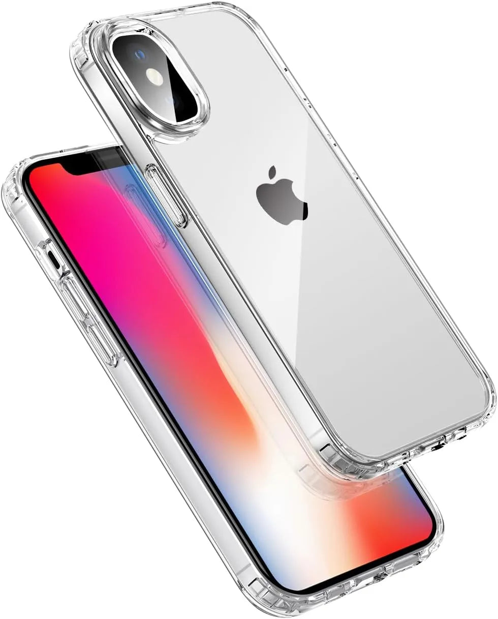 Cover per telefono trasparente per iPhone X/Xs