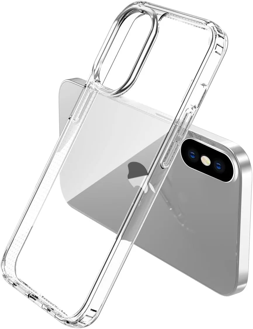 Cover per telefono trasparente per iPhone X/Xs