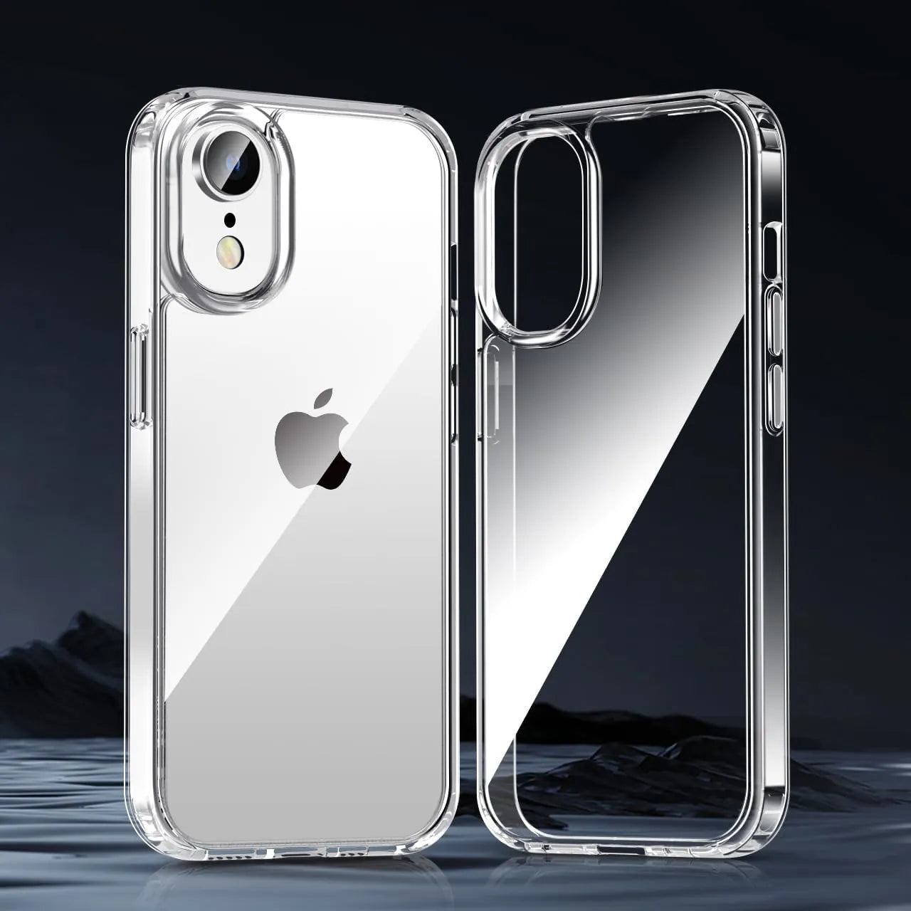 Cover protettiva trasparente per iPhone XR