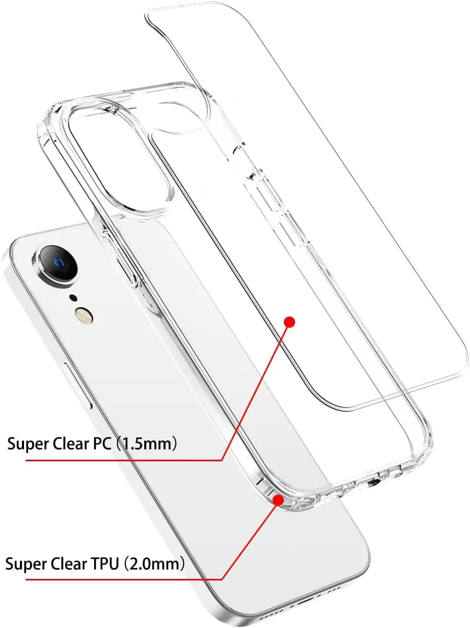 Clear Protective Case for iPhone XR